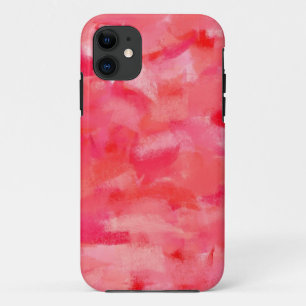 Funda Para iPhone 11 Pintura de arte de resumen rosado caliente 4
