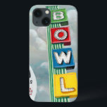 Funda Para iPhone 13 Pintura de Bowling Alley<br><div class="desc">Artista de arte Bowling Alley: Naomi McCavitt</div>