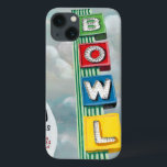 Funda Para iPhone 13 Pintura de Bowling Alley<br><div class="desc">Artista de arte Bowling Alley: Naomi McCavitt</div>