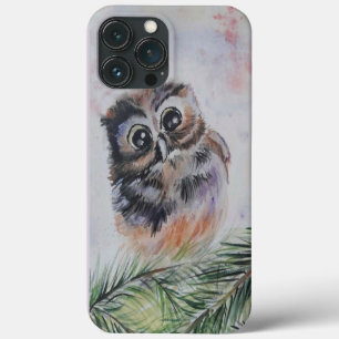 Funda Para iPhone 13 Pro Max Pintura de Búho
