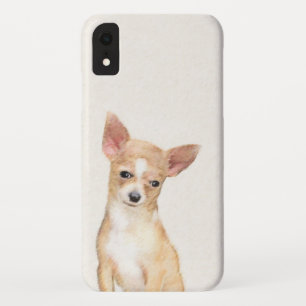 Funda Para iPhone XR Pintura de Chihuahua - Arte de Perro Original Lind