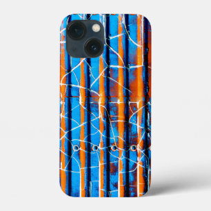 Funda Para iPhone 13 Mini Pintura de despegado rústico