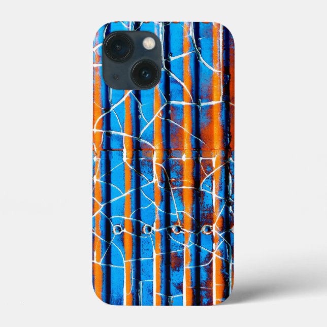 Funda De Case-Mate Para iPhone Pintura de despegado rústico (Reverso )
