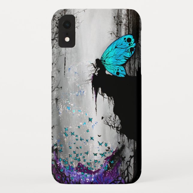 Funda De Case-Mate Para iPhone Pintura de hadas (Reverso)