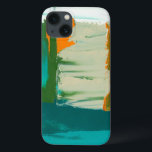 Funda Para iPhone 13 Pintura de libre expresión multicolor<br><div class="desc">Jennifer Goldberger creó esta pintura multicolor de expresión libre. Los trazos de pintura gruesa dejan globos de pintura en el trabajo,  haciéndolo sentir como una impresión en capas. ¡Consigue el tuyo ahora!</div>