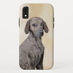 Funda Para iPhone XR Pintura de lott - Arte de perro original lindo