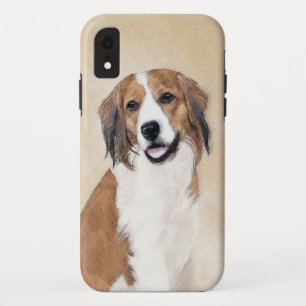 Funda Para iPhone XR Pintura de Nederlandse Kooikerhondje - Arte de per