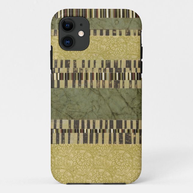 Funda De Case-Mate Para iPhone Pintura de panel con múltiples patrones (Reverso)