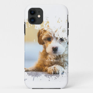 Funda Para iPhone 11 Pintura de perro de Guay