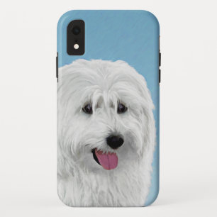 Funda Para iPhone XR Pintura de perro pastor de Lowland polaco - Arte d