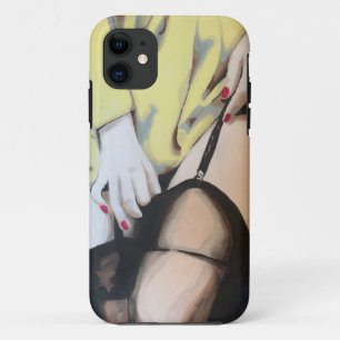 Funda Para iPhone 11 Pintura de 'Un asunto de la tarde' sobre un