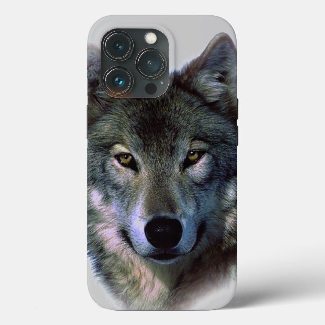 Funda De Case-Mate Para iPhone Pintura de Wolf Eyes (Reverso )