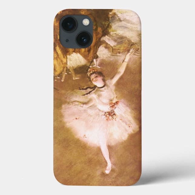 Funda De Case-Mate Para iPhone Pintura estelar de bailarina de ballet Degas (Reverso)