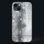 Funda Para iPhone 13 Pintura gris contemporánea<br><div class="desc">Esta pintura gris contemporánea es obra de Jennifer Goldberger. Un gris grueso cuelga sobre la pieza como una niebla pesada. ¡Compra una copia de esta impresión hoy!</div>