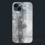 Funda Para iPhone 13 Pintura gris contemporánea<br><div class="desc">Esta pintura gris contemporánea es obra de Jennifer Goldberger. Un gris grueso cuelga sobre la pieza como una niebla pesada. ¡Compra una copia de esta impresión hoy!</div>
