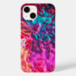 Funda Para iPhone 14 De Case-Mate Pintura húmeda colorida paleta de arte abstracto r