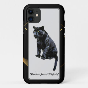 Funda Para iPhone 11 "Pintura mística de pantera"
