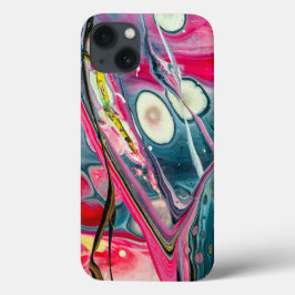 Funda Para iPhone 13 Pintura moderna abstracta arte-