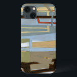 Funda Para iPhone 13 Pintura moderna de libre expresión de Norman Wyatt<br><div class="desc">Moderna pintura de expresión libre de Norman Wyatt Jr,  que presenta líneas entrelazadas que forman estrechos vínculos de color. Perfecto como compra personal o como regalo para alguien que disfruta de pinturas de libre expresión.</div>