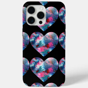 Funda Para iPhone 15 Pro Max Pintura multicolor en madera