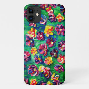 Funda Para iPhone 11 Pintura original de flores pequeñas alegres colori