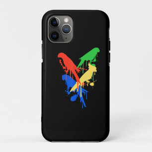 Funda Para iPhone 11 Pro Pintura   Pájaro pintador de arte loro lover Parro