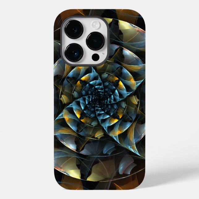 Funda De Case-Mate Para iPhone PinWheeler Abstract Art (Reverso )