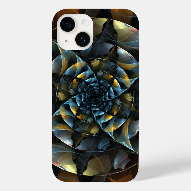 Funda De Case-Mate Para iPhone PinWheeler Abstract Art (Reverso )