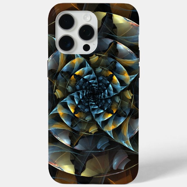 Funda De Case-Mate Para iPhone PinWheeler Abstract Art (Reverso )