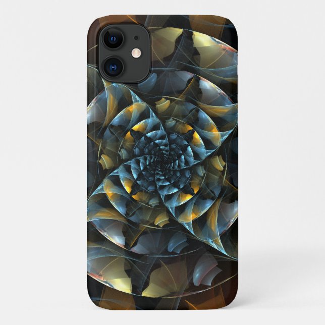 Funda De Case-Mate Para iPhone PinWheeler Abstract Art (Reverso)