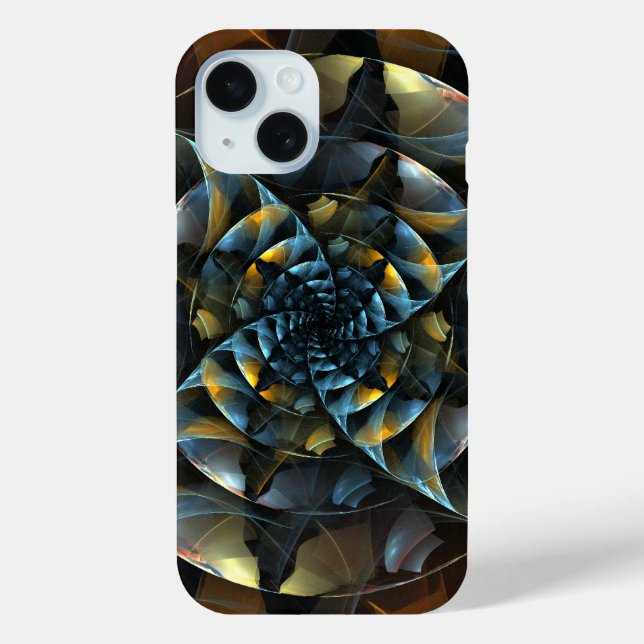 Funda De Case-Mate Para iPhone PinWheeler Abstract Art (Reverso )