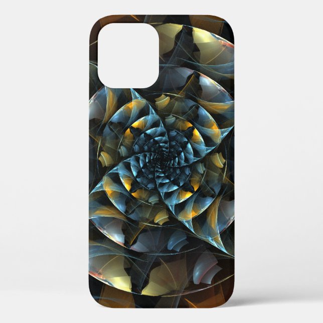 Funda De Case-Mate Para iPhone PinWheeler Abstract Art (Reverso )