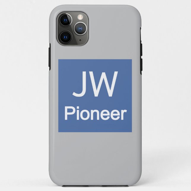 Funda De Case-Mate Para iPhone Pionero de JW (Reverso)