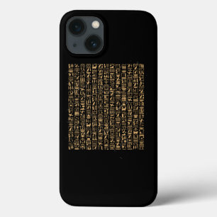 Funda Para iPhone 13 Pirámide Egipto de jeroglíficos Egipto