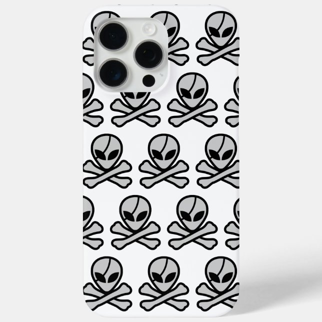 Funda De Case-Mate Para iPhone Pirata Alien (Reverso )