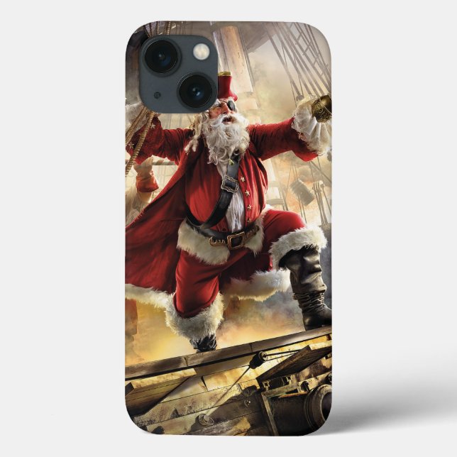 Funda De Case-Mate Para iPhone Pirata Santa (Reverso)