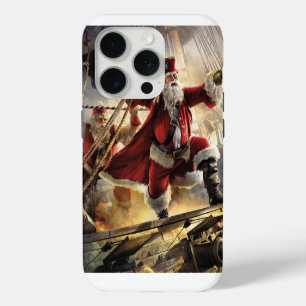 Funda Para iPhone 15 Pro Pirata Santa