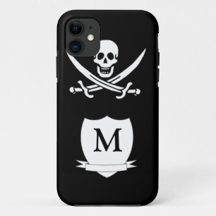 Funda Para iPhone 11 Pirata y monograma