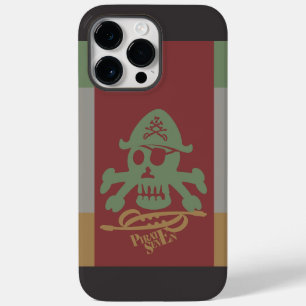 FUNDA PARA iPhone 14 PRO MAX DE Case-Mate PIRATE SEVEN SKULL BY MASANSER PIXELAT