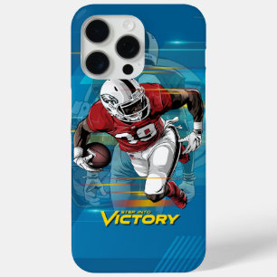 Funda Para iPhone 15 Pro Max Pisa la Victoria Fútbol Americano  