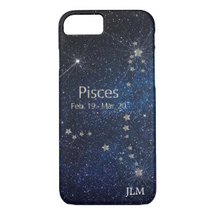 Funda Para iPhone 8/7 Pisces - Signo estrella de zodiaco
