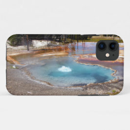 Funda Para iPhone 11 Piscina Abyss Hot Springs Yellowstone Parque Nacio