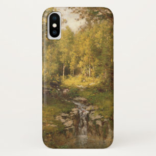 Funda Para iPhone X Piscina en las maderas