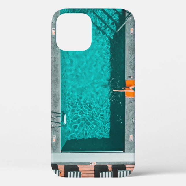 Funda De Case-Mate Para iPhone Piscina exterior (Reverso )