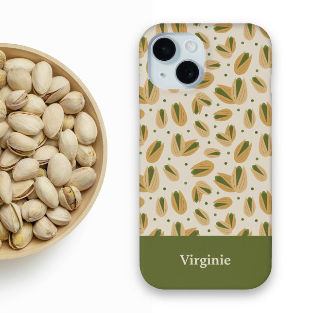 Funda De Case-Mate Para iPhone Pistacho (Pistachio Phone Case)