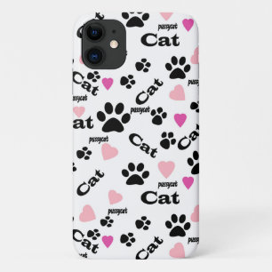Funda Para iPhone 11 Pistas de gato