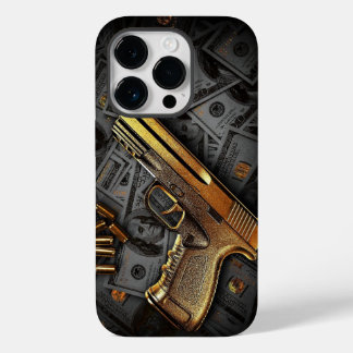 Funda Para iPhone 14 Pro De Case-Mate pistola de dinero