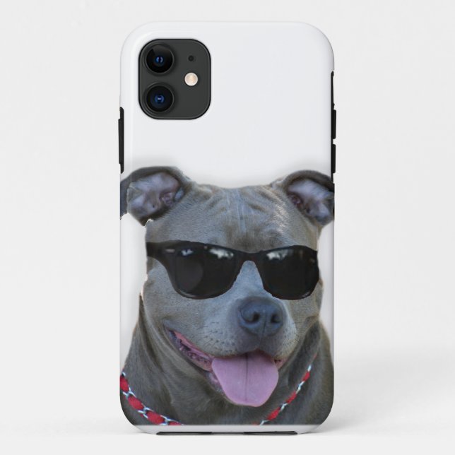 Funda De Case-Mate Para iPhone Pitbull con los vidrios (Reverso)
