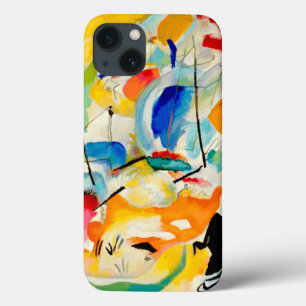 Funda Para iPhone 13 PixDezines Kandinsky 1913 Batalla Naval Improv 31