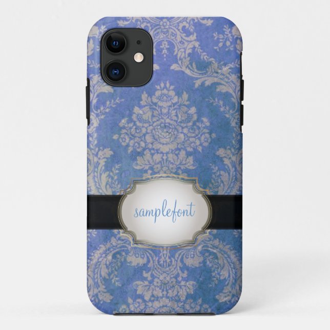 Funda De Case-Mate Para iPhone PixDezines natasha damask (Reverso)